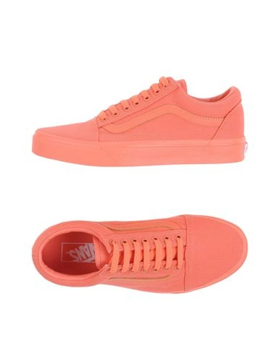 Vans 'mono Old Skool' Sneakers In Salmon Pink | ModeSens