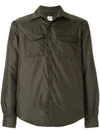 Aspesi Military-style Fitted Jacket In Green