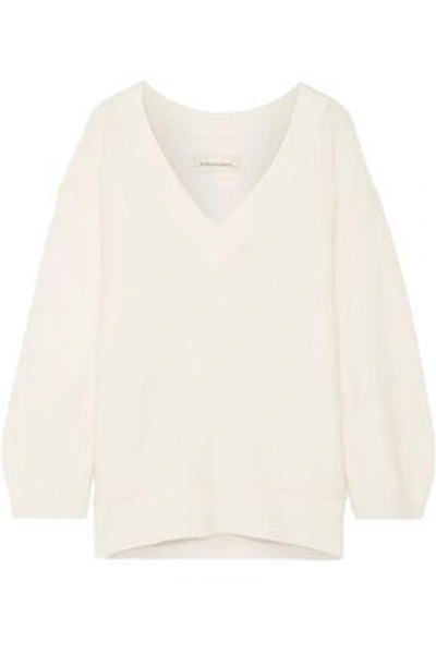 By Malene Birger Woman Mijiha Oversized Stretch-knit Sweater Ivory