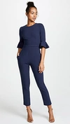 Black Halo Brooklyn Jumpsuit Pacific Blue 14 In Navy