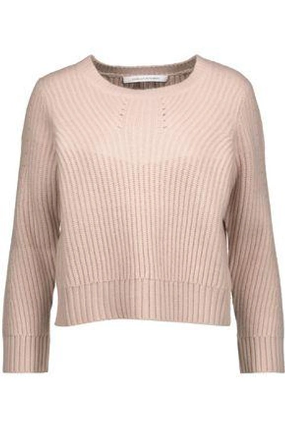 Diane Von Furstenberg Woman Rayne Cable-knit Sweater Blush