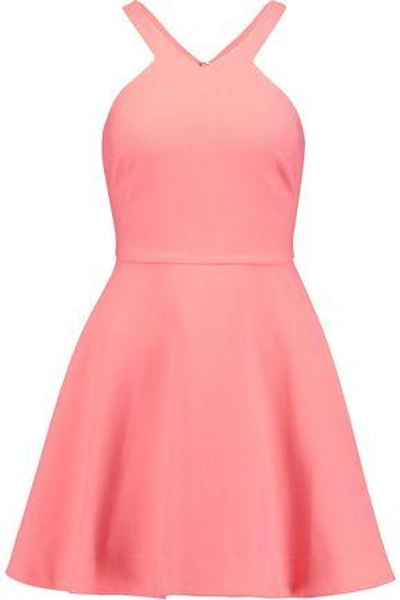 Elizabeth And James Woman Sonya Crepe Mini Dress Pastel Pink