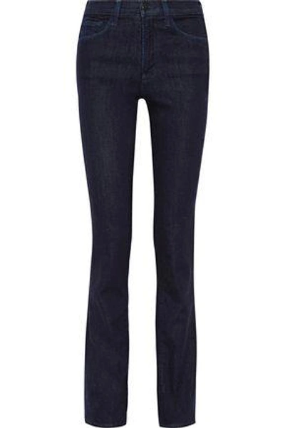 J Brand Cameron High-rise Bootcut Jeans In Dark Denim
