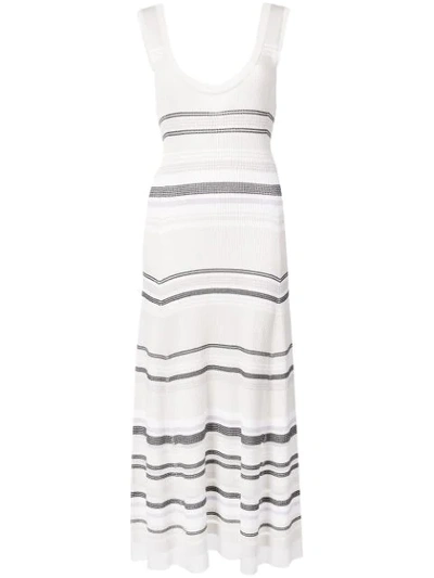 Proenza Schouler Sleeveless Knit Dress White