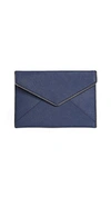 Rebecca Minkoff Leo Clutch In True Navy