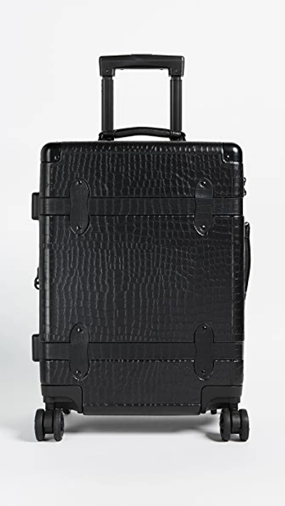 Calpak Trnk Carry On Suitcase In Black