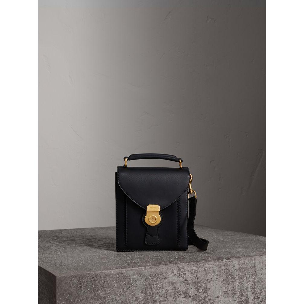 burberry black satchel