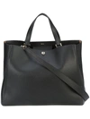 Valextra Brera Tote - Black