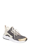 Nike Women's Air Huarache Run Ultra Casual Shoes, Grey In Brown/ Brown/ Blur/ Black