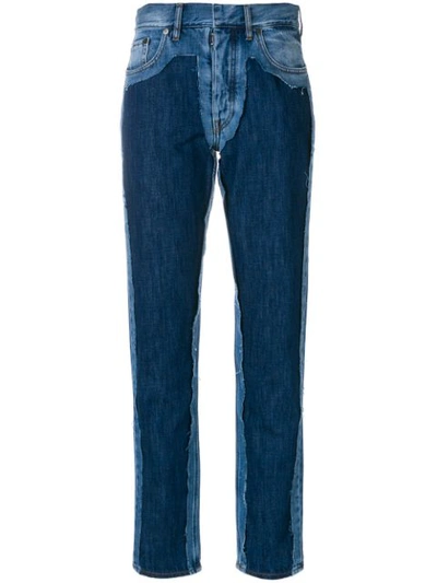 Maison Margiela High-rise Denim Jeans In Blue