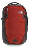 The North Face Iron Peak Backpack - Red In Ketchup Red/ Asphalt Grey
