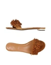 Aquazzura Sandals In Brown