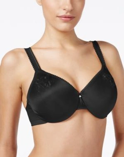Wacoal Slimline Seamless Minimizer Bra 85154 In Black