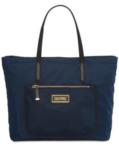 Calvin Klein Belfast Extra-large Tote In Navy