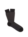 Pantherella Blenheim Wool-blend Socks In Black