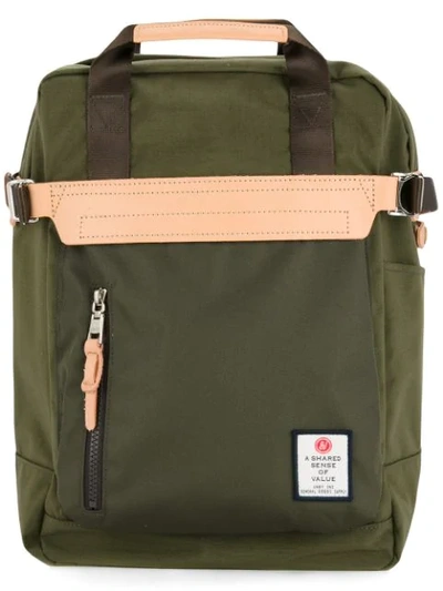 As2ov Hidensity Cordura Backpack In Green