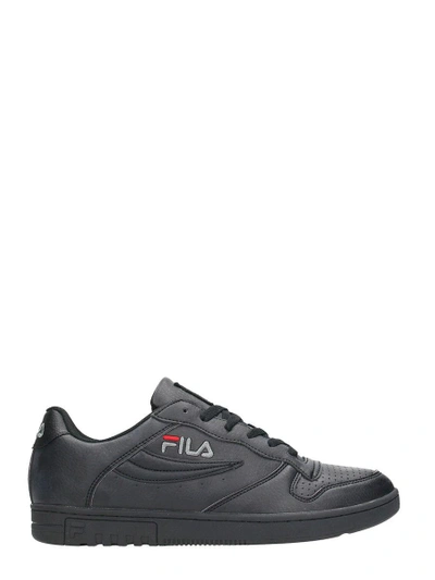 Fila Fx100 Black Leather Sneakers