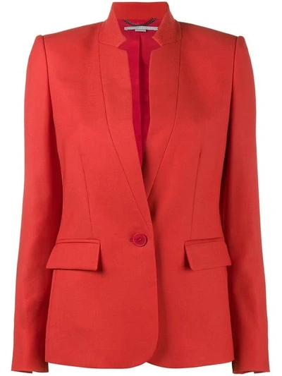 Stella Mccartney Wool Blazer In Red