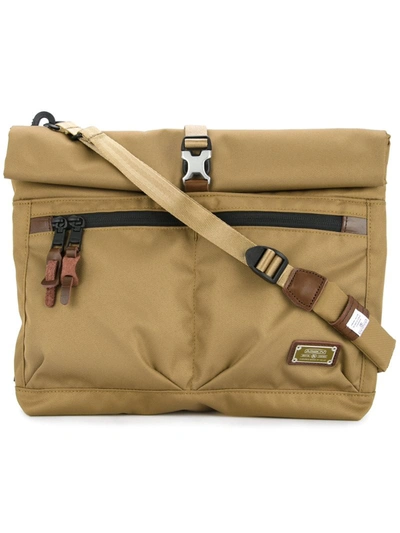 As2ov Cordura Shoulder Bag In Brown