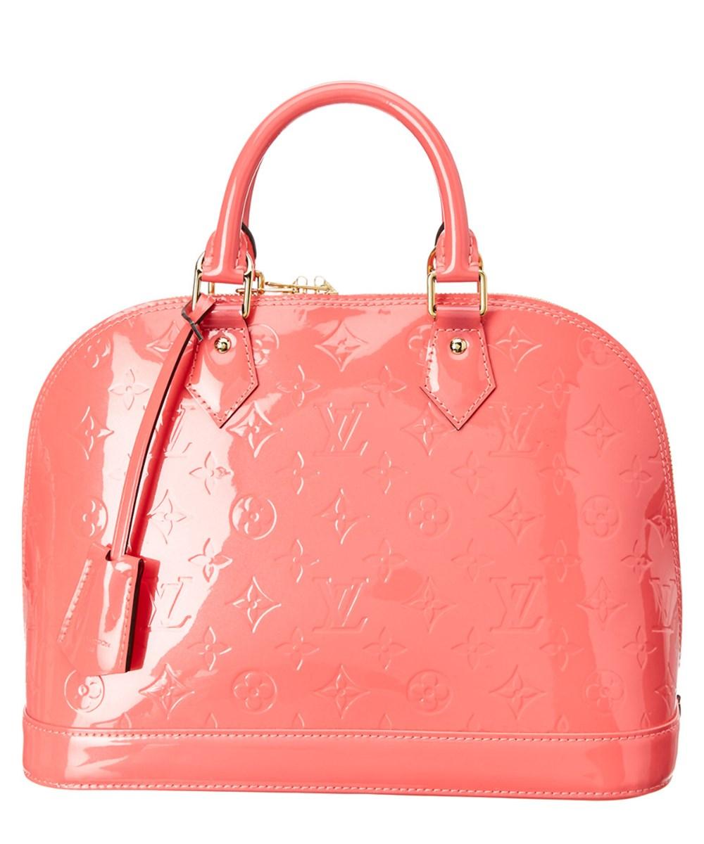 Louis Vuitton Pink Monogram Vernis Leather Alma Pm In No Color | ModeSens