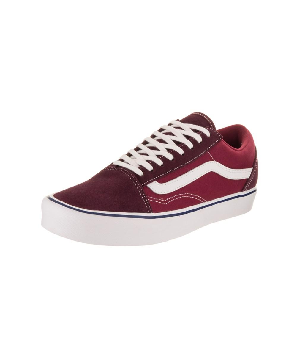 vans old skool lite red