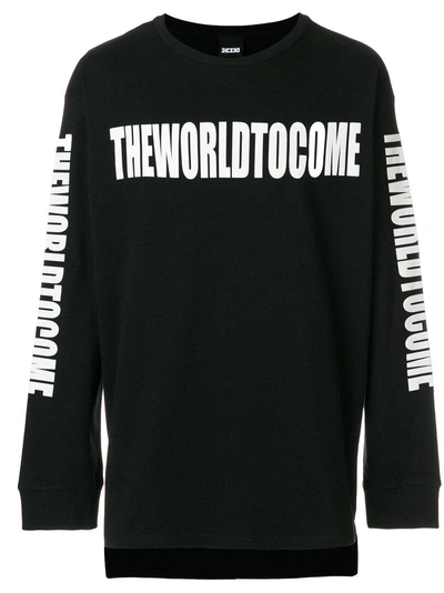 Ktz 'the World To Come' Sweatshirt In Black