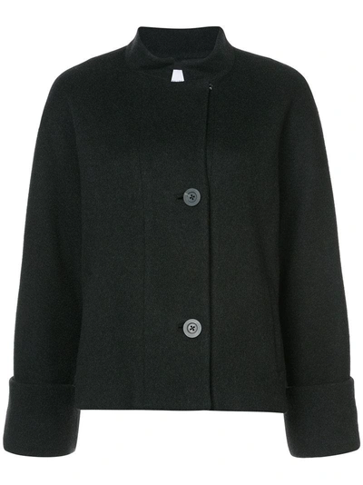 Kimora Lee Simmons Short Peacoat In Black