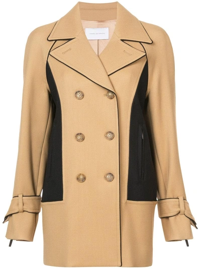 Kimora Lee Simmons The Compact Peacoat In Neutrals