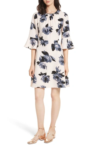 Kate spade night rose crepe dress sale