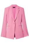 Theory Admiral Crepe Power Jacket In Rosa Bubble