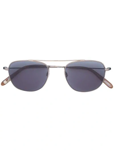 Garrett Leight Club House Sunglasses In Green