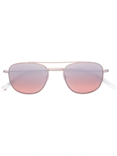 Garrett Leight Club House Sunglasses In Pink