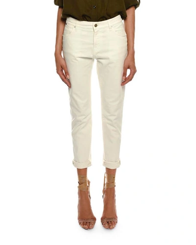 Tom Ford Mid-rise Cropped Boyfriend-style Jeans