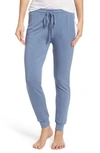 The Laundry Room Elevens Lounge Sweatpants In Ocean / White