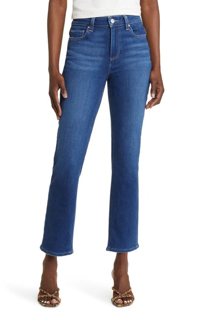 Paige Cindy High Rise Straight Leg Clean Hem Jeans - Soleil