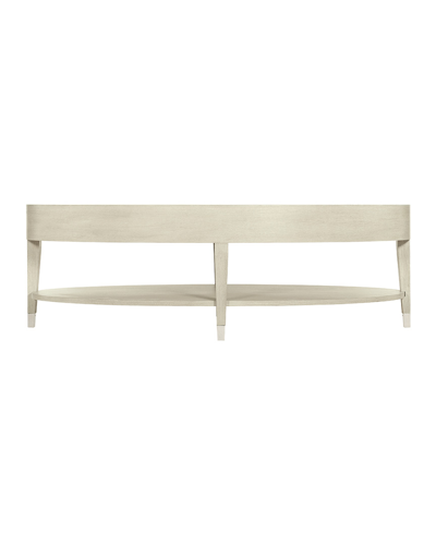 Bernhardt East Hampton Oval Coffee Table
