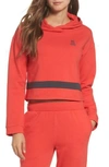Psycho Bunny Comfy Lounge Hoodie In Brilliant Red