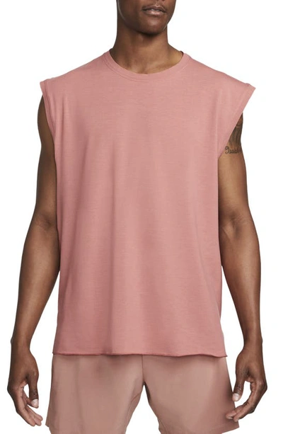 Nike Men's  Yoga Dri-fit Tank Top In Pink