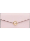 Fendi Continental F Is  Wallet In Pink