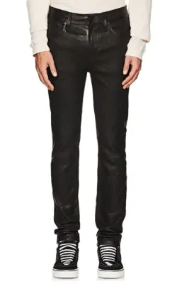 j brand leather pants mens