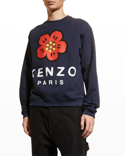 Kenzo Classic Logo Sweatshirt Dark Blue