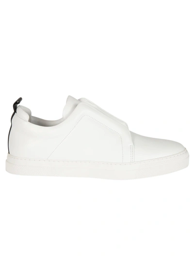 Pierre Hardy Slider Slip-on Sneakers In Bianco