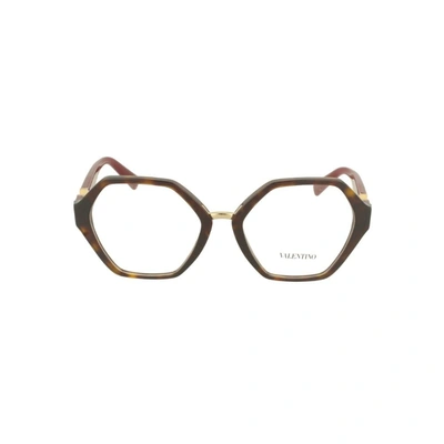 Valentino Garavani Women's Brown Acetate Glasses