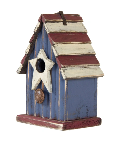 Glitzhome Solid Wood Rustic Birdhouse