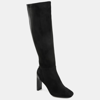 Journee Collection Women's Tru Comfort Foam Extra Wide Calf Elisabeth Boot In Black