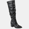 Journee Collection Women's Tru Comfort Foam Wide Calf Pia Boot In Black