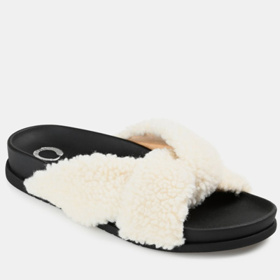 Journee Collection Collection Women's Dalynnda Slipper In White
