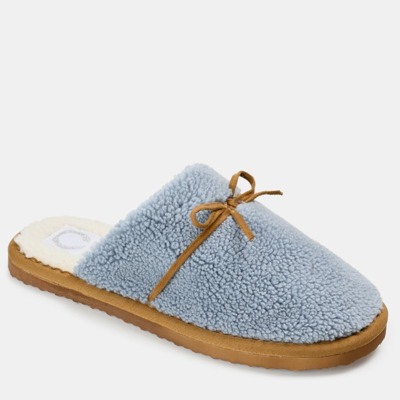Journee Collection Collection Women's Tru Comfort Foam Melodie Slipper In Grey