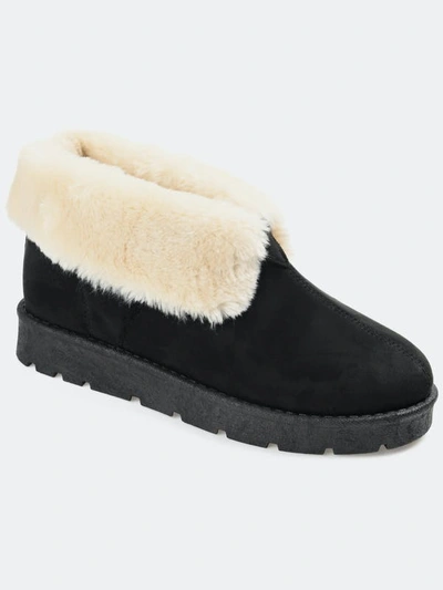 Journee Collection Collection Women's Tru Comfort Foam Horizzen Slipper In Black