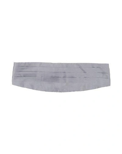 Dolce & Gabbana Fabric Belt In Grey